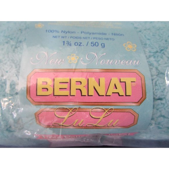 Bernat Lu Lu Silly Sky Three Skeins New Sealed Nylon Machine Washable - Picture 2 of 10